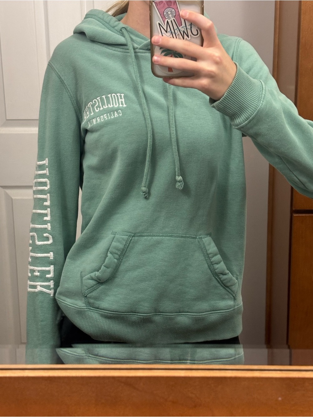Hollister Mint Green Hoodie